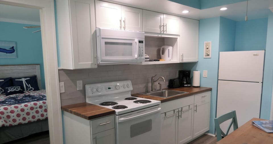 well-equipped kitchen