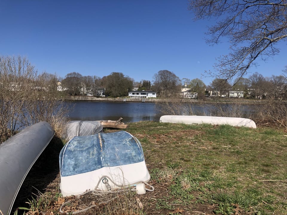 Alewife Cove water access on Parkway Dr