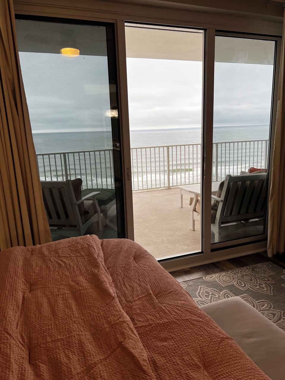 View from master bedroom