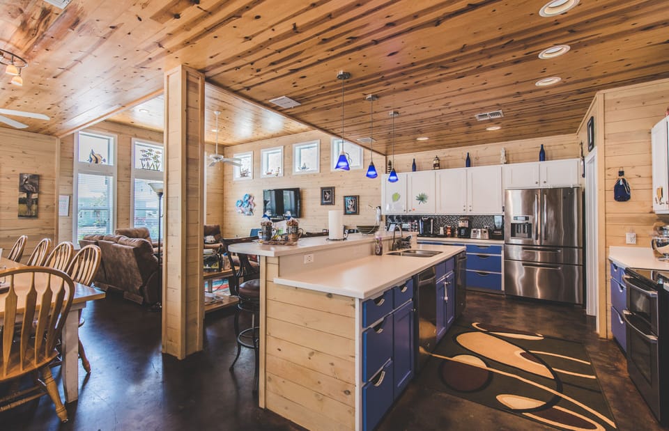 Our Spacious house provides plenty of room for large family getaways.  