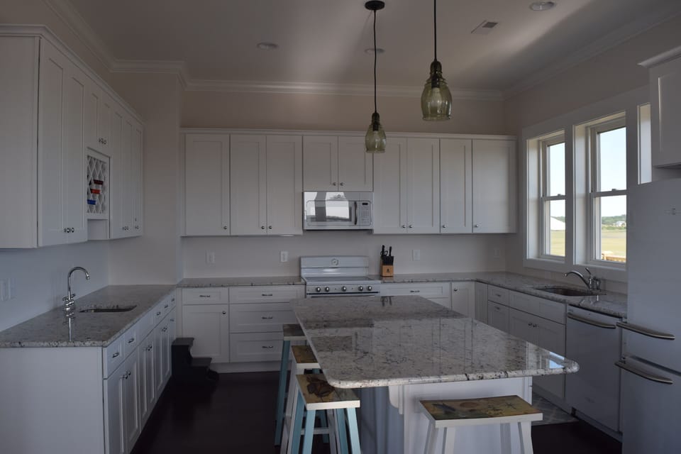 Kitchen, marsh view