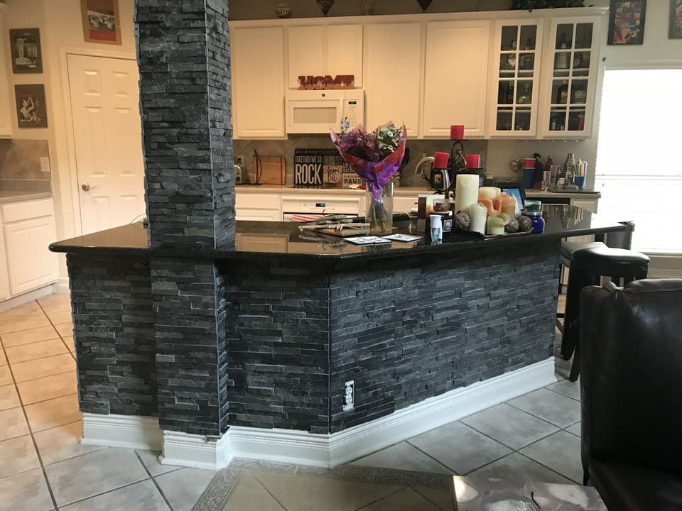 Recently updated kitchen center