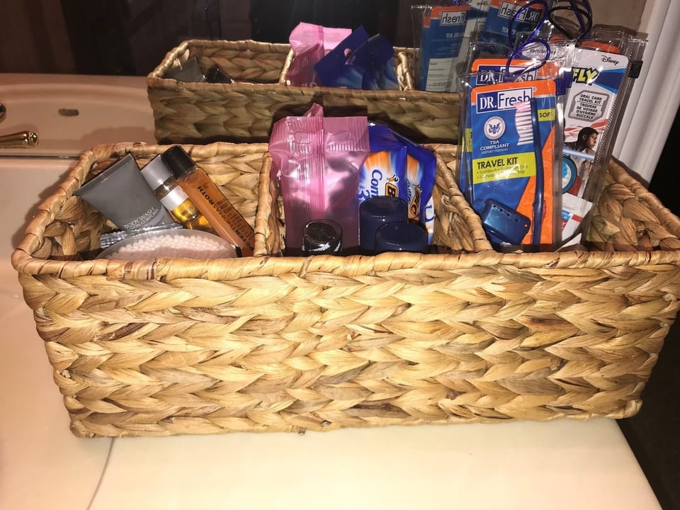 Forgot something?  Complimentary items to make your stay a breeze!