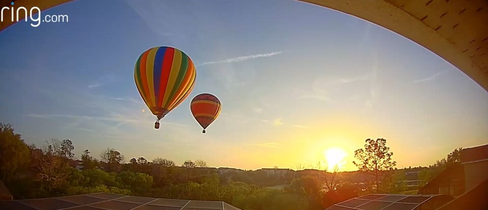 Panoramic Views with no Rear Neighbours. You may even see Air Balloons too!