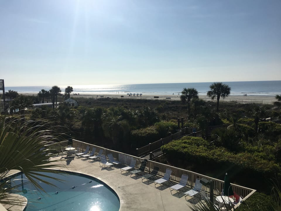 View from third floor