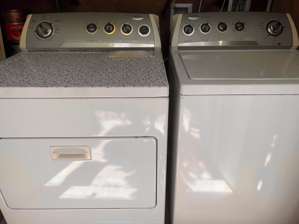 Guest washer and dryer