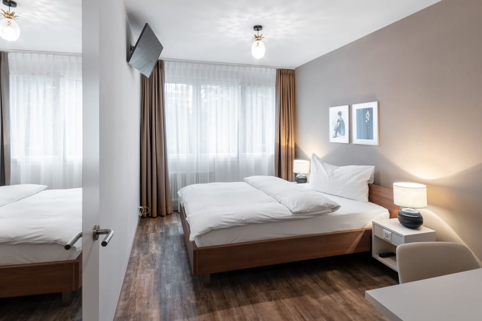 Double Room | Desk, iron/ironing board, free cribs/infant beds, free WiFi