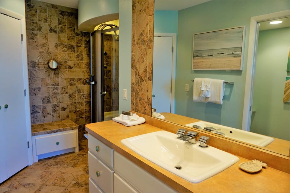 Master Bathroom with Walk in Shower