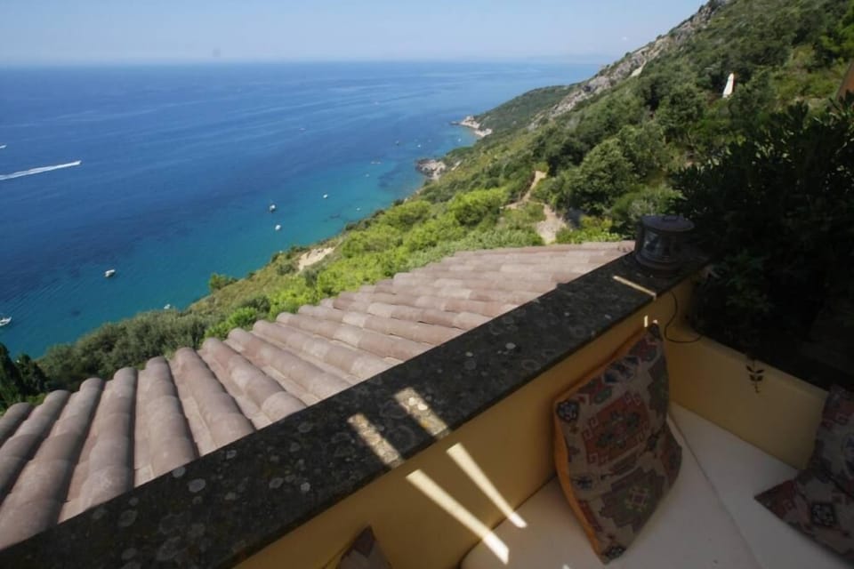The coast from the terrace