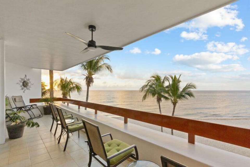 Wrap around deck with a world-class view of the ocean