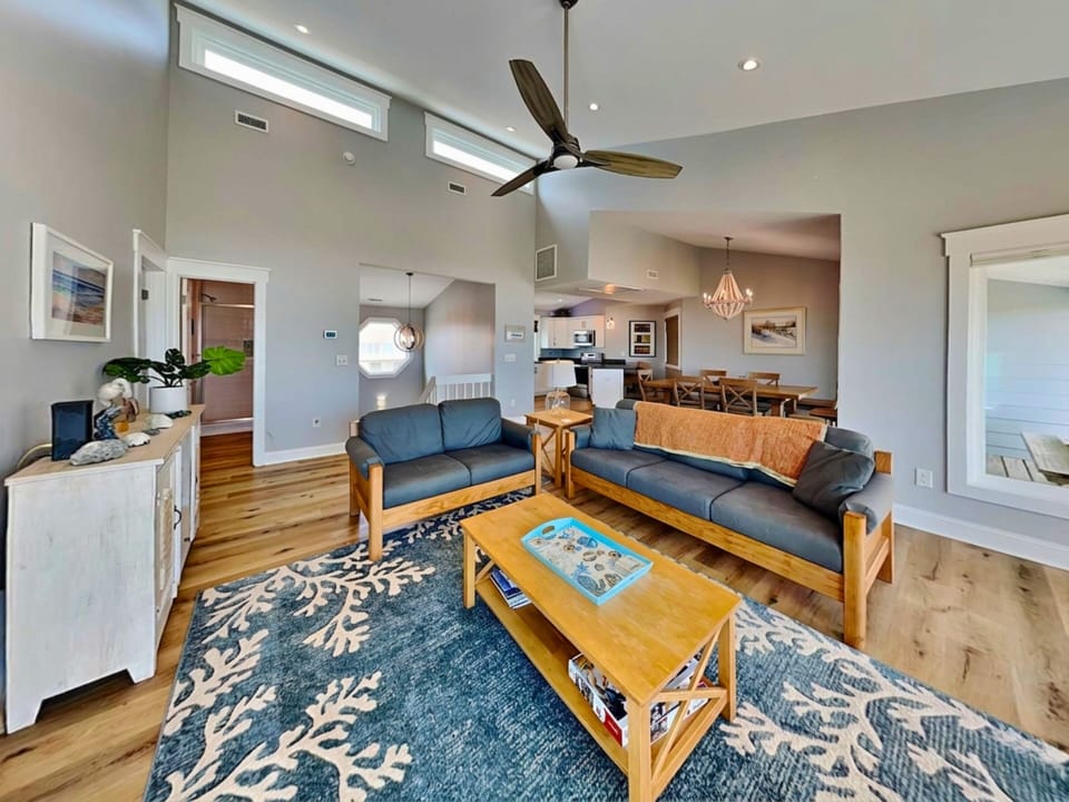 Comfortable Living Room for Gathering - Second Floor