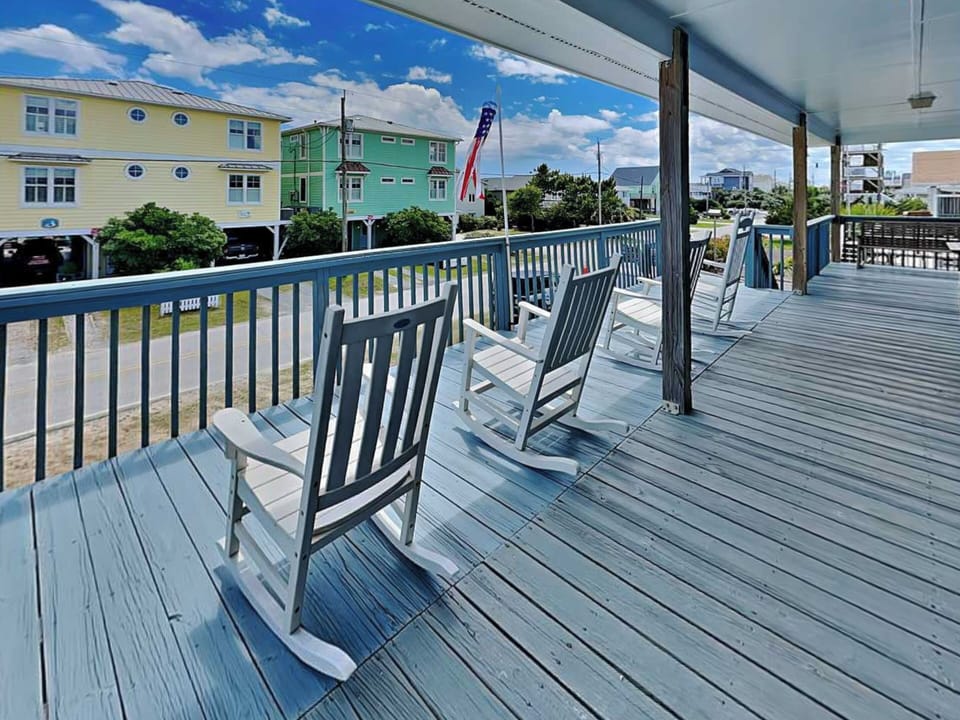Back Deck - Enjoy a Cup of Coffee