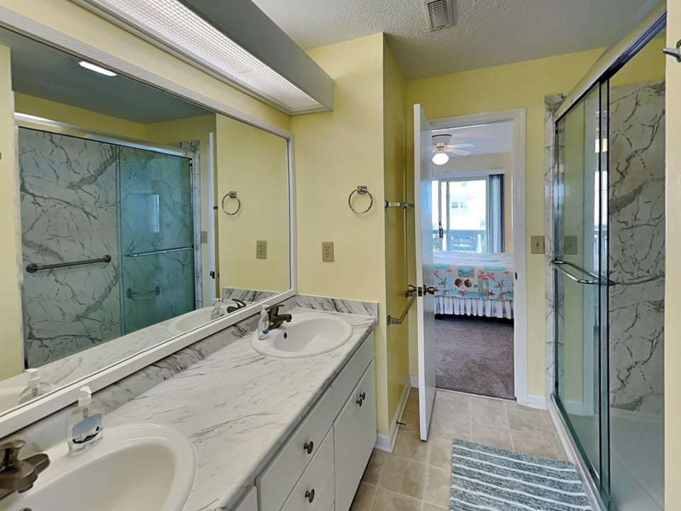 Jack-n-Jill Bathroom - Connecting Primary Bedroom & Second Bedroom