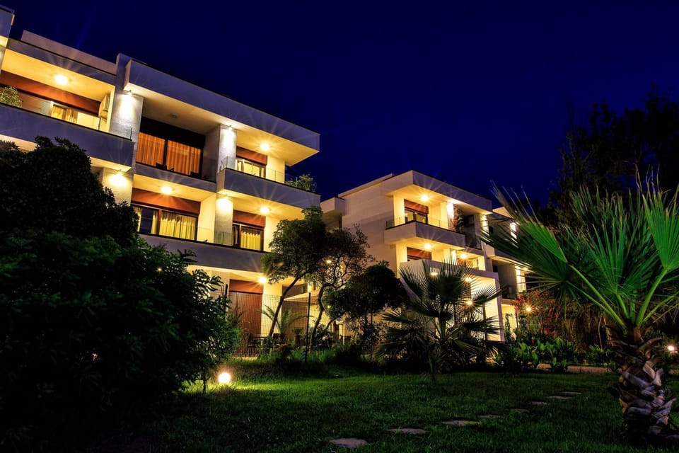 Front of property - evening/night