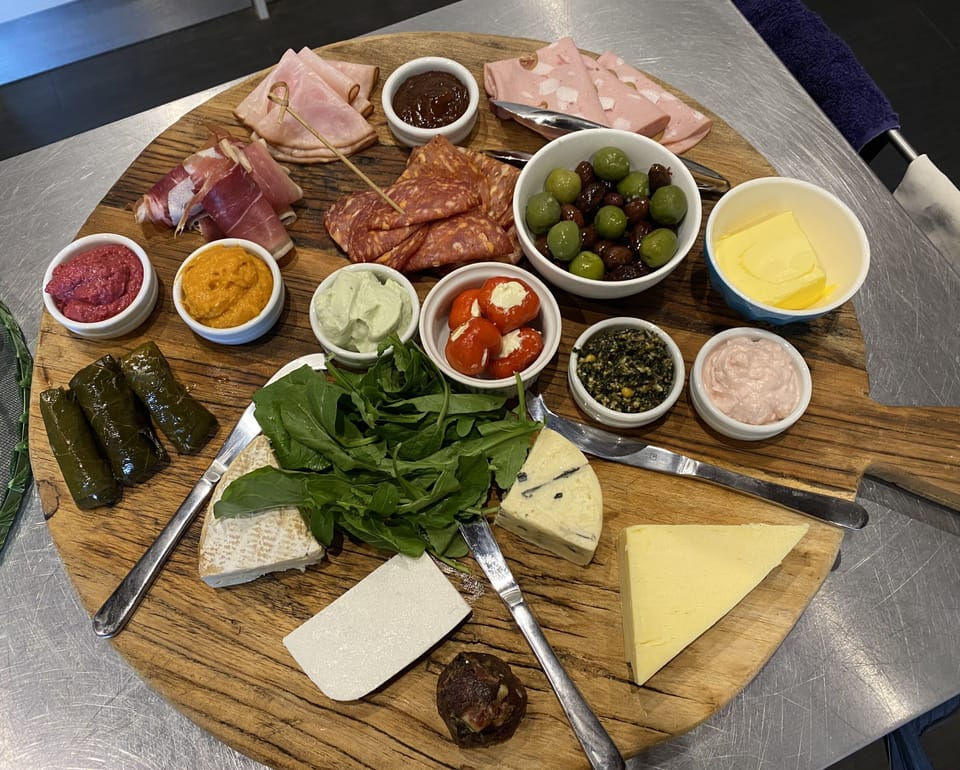 Custom antipasto platter