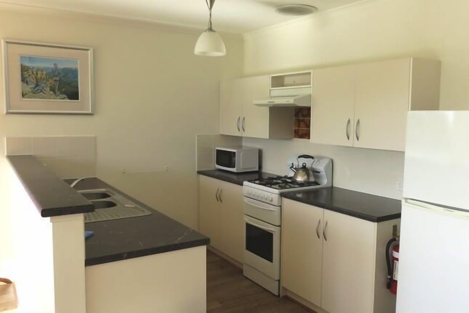 No need to bring the kitchen sink--fully equipped kitchen
