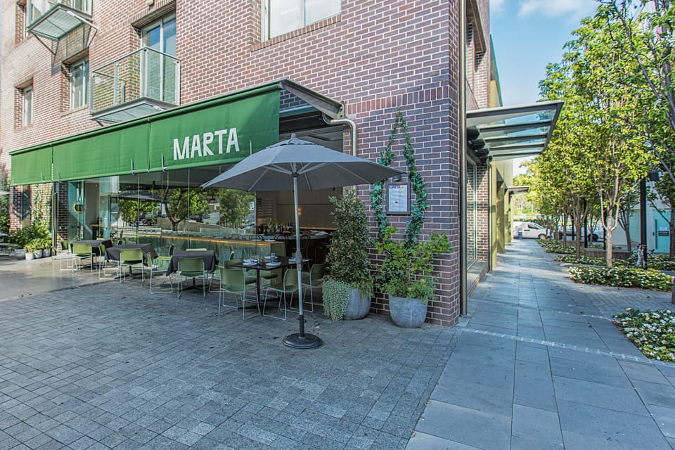 Marta Osteria Restaurant 5 minute walk alway