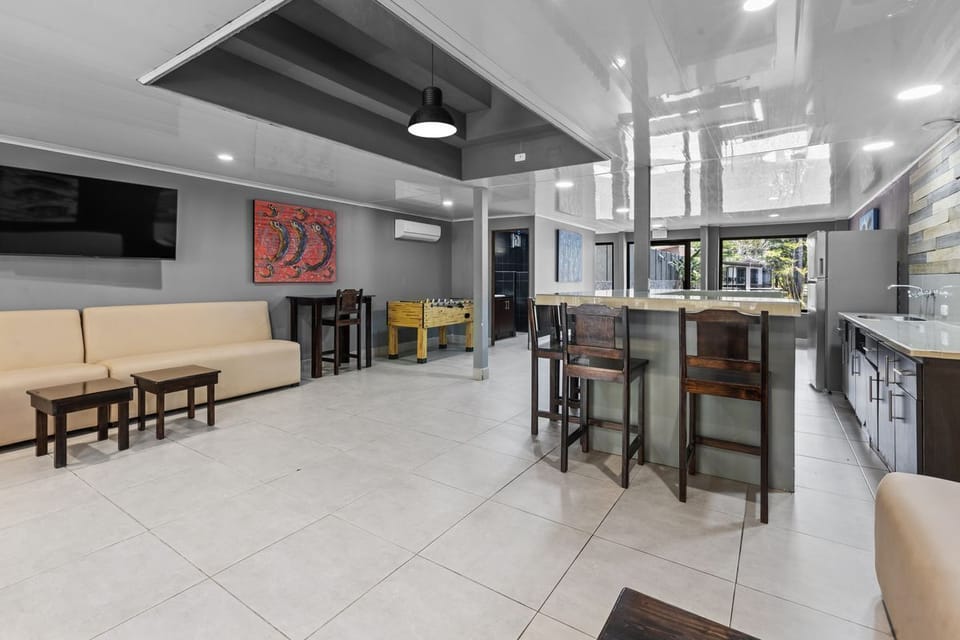 Private party room and living room at Serenity Point