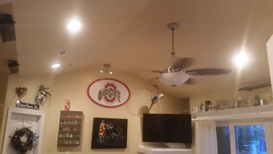 main room in the pool house