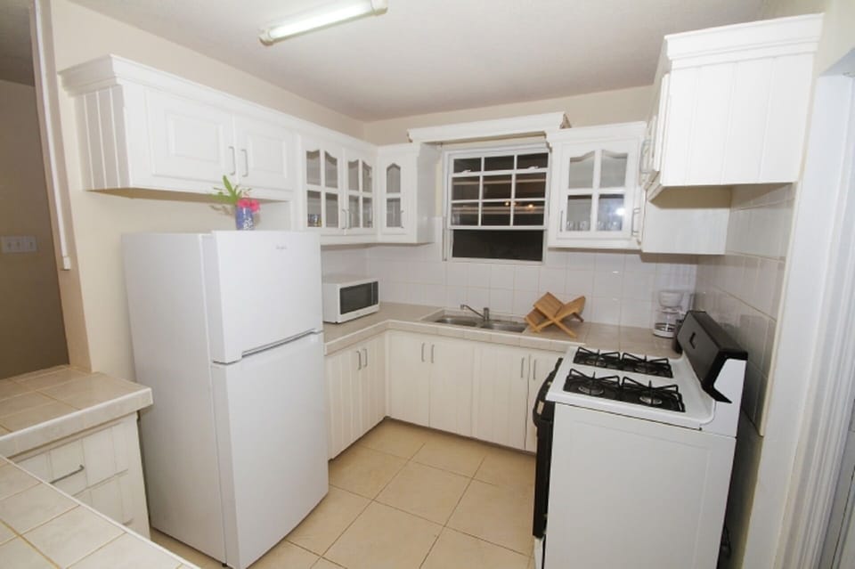 Fully stocked kitchen