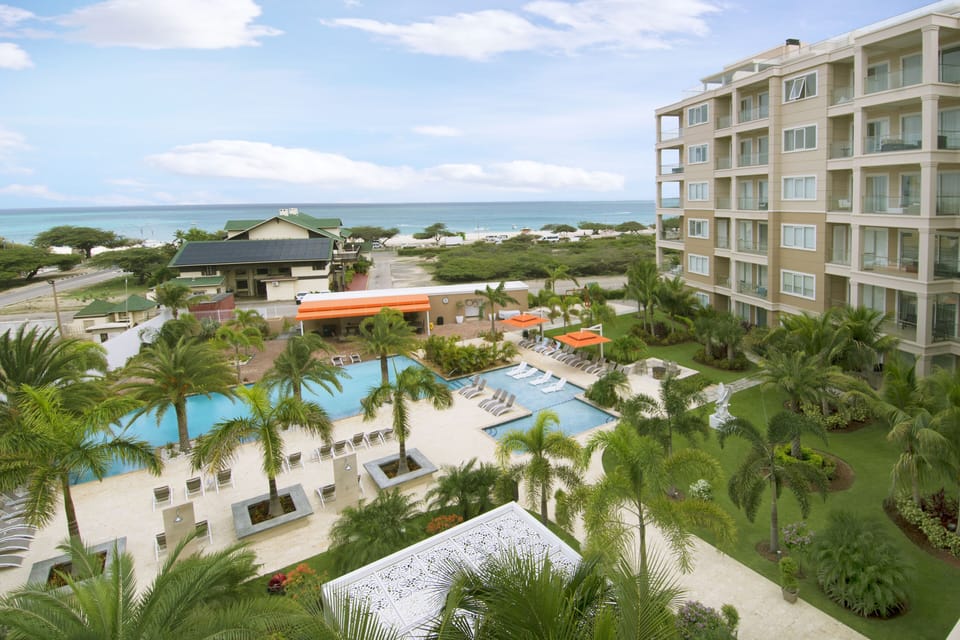 Ocean View from the balcony