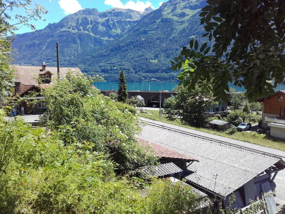 Lake view from balcony