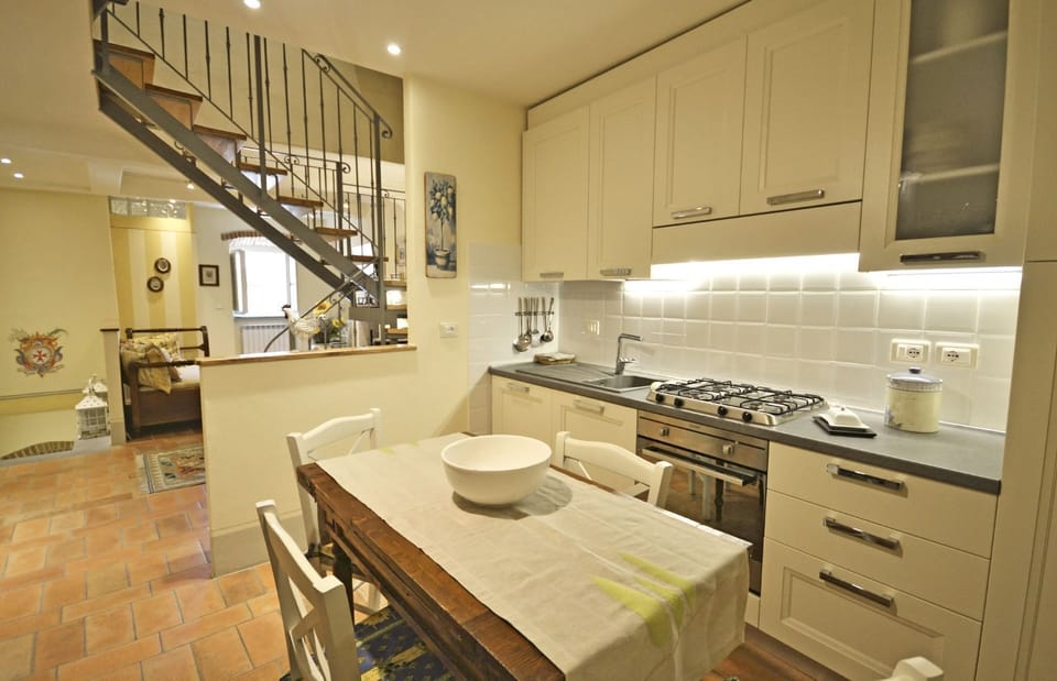 Kitchen and dining room
