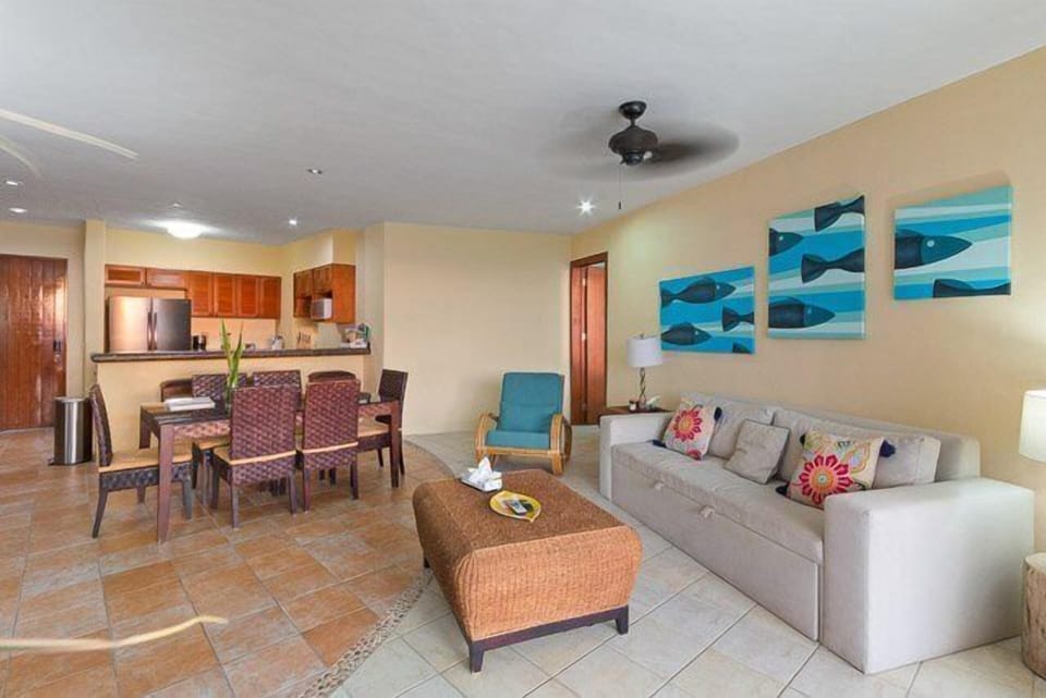 The condo was designed to be the perfect island escape