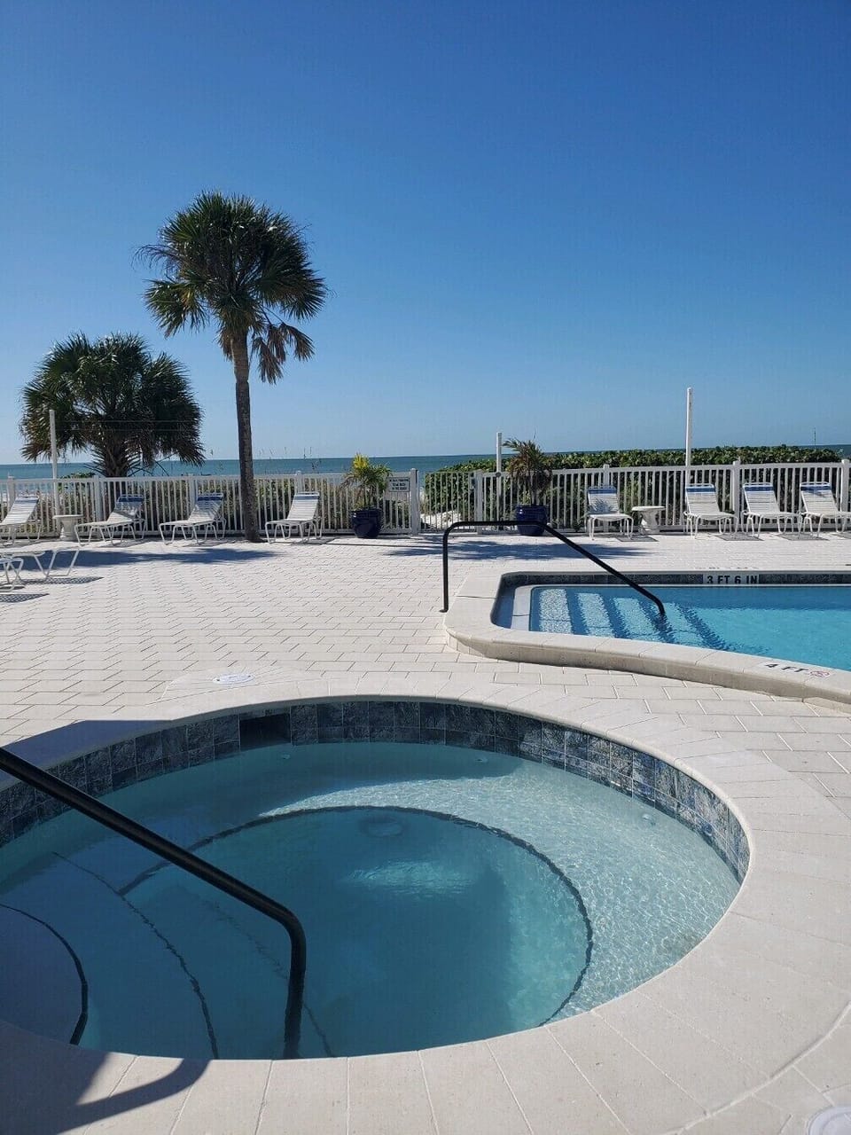Pool and hot tub 