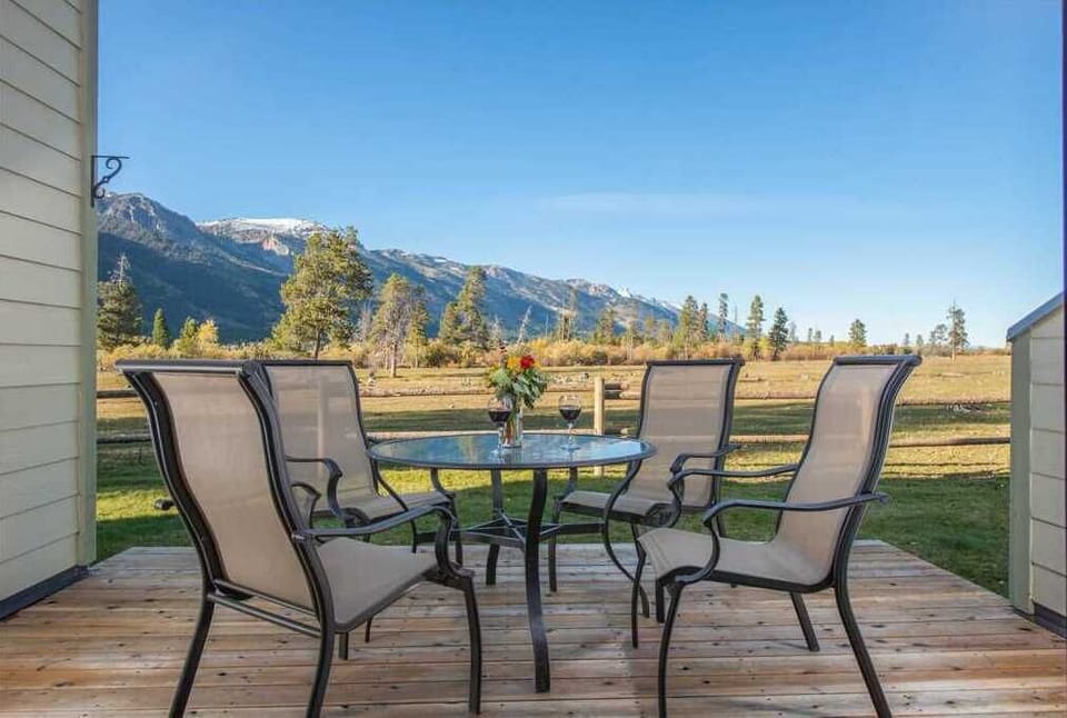 Deck with Mountain Views