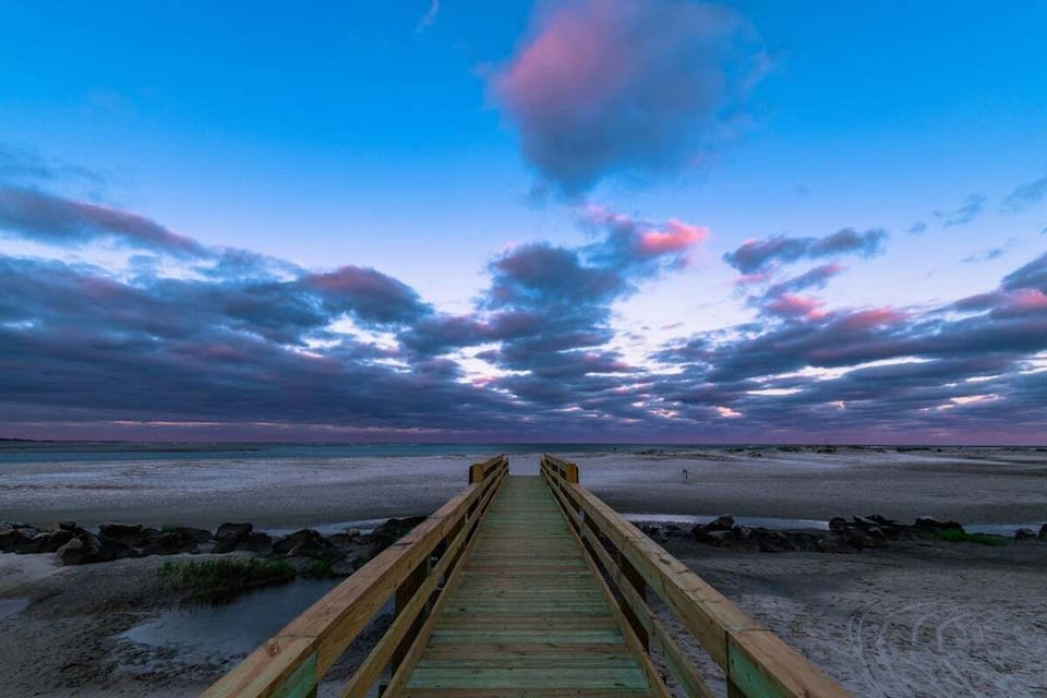 Saint Simons Grand #125 The boardwalk and beautiful skies