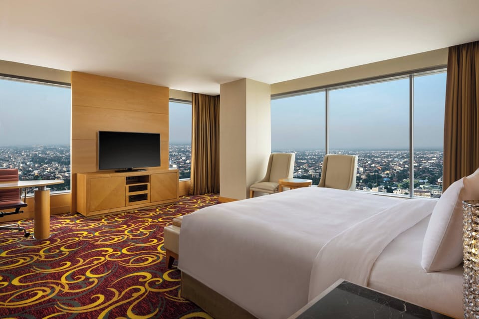 Ambassador Suite | 1 bedroom, premium bedding, minibar, in-room safe