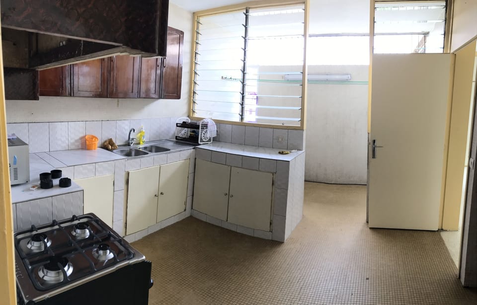 Basic Apartment, 2 Bedrooms | Private kitchen | Fridge, microwave, oven, stovetop