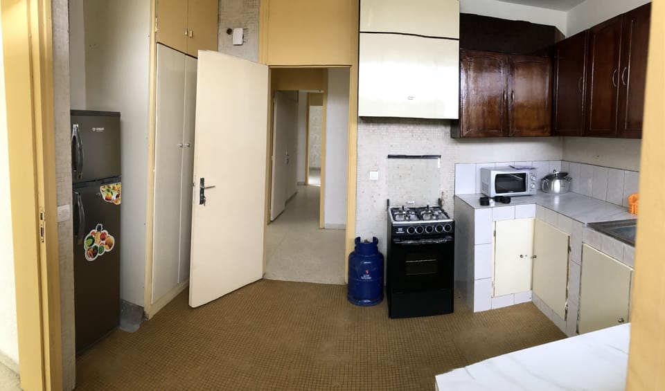 Basic Apartment, 2 Bedrooms | Private kitchen | Fridge, microwave, oven, stovetop