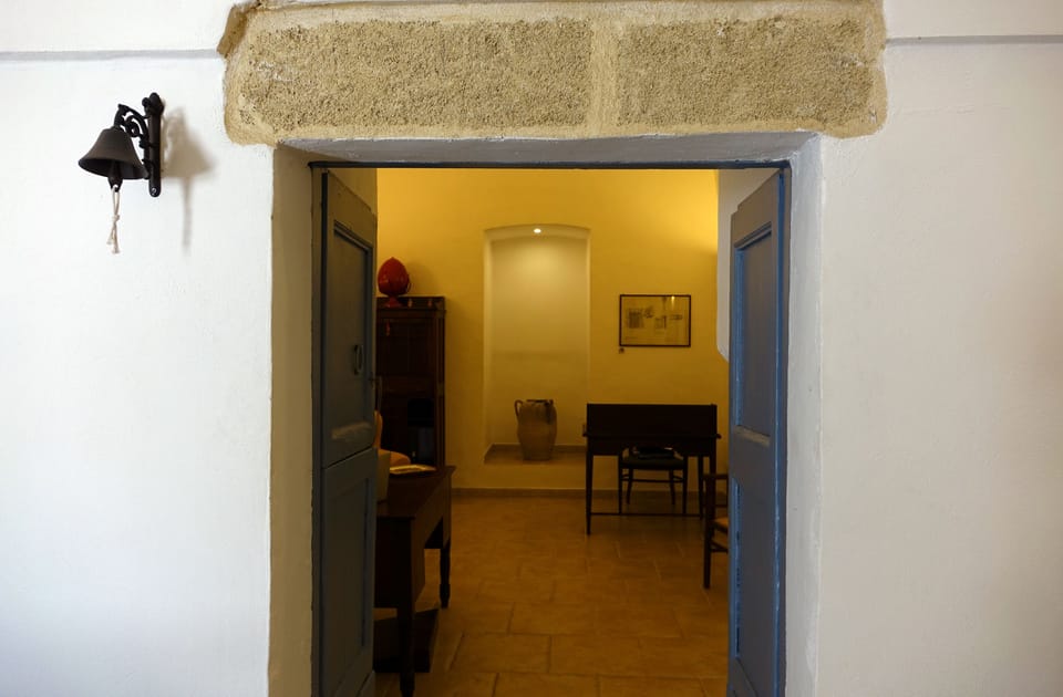 Interior entrance