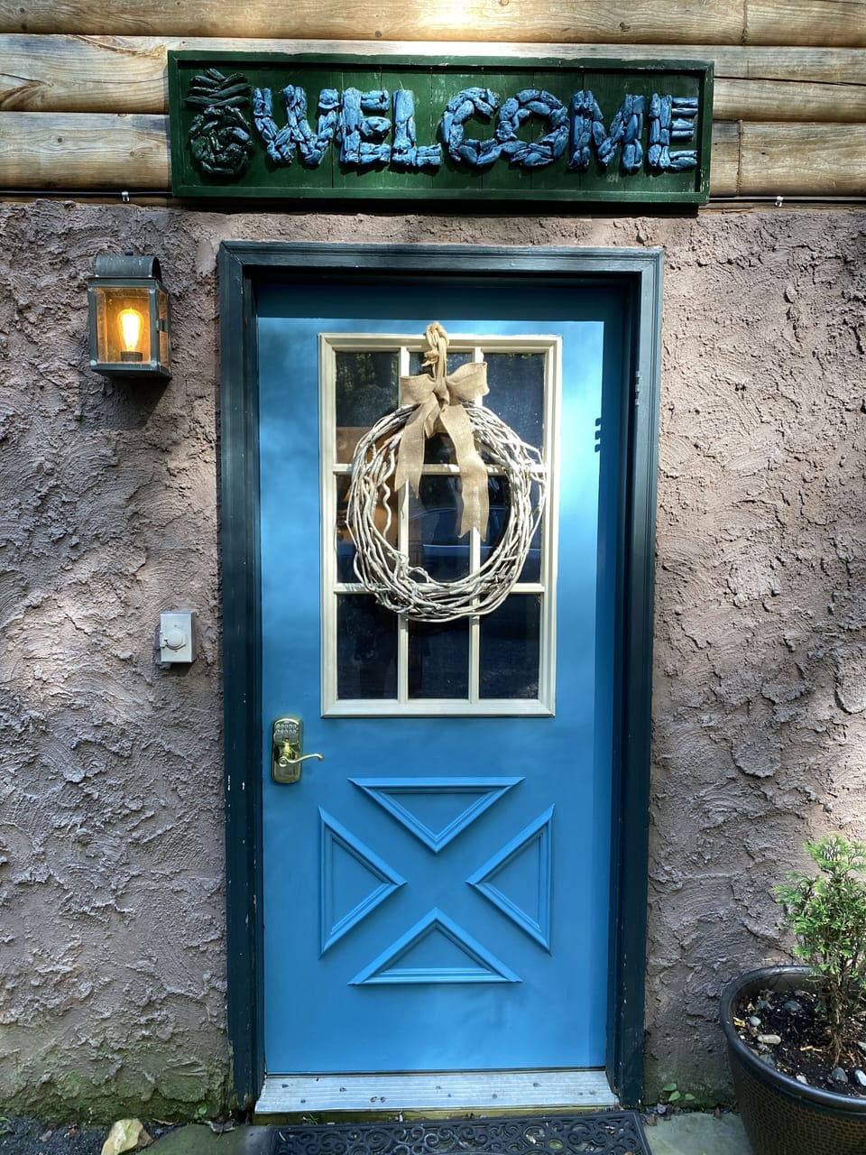 Welcome to the cabin.