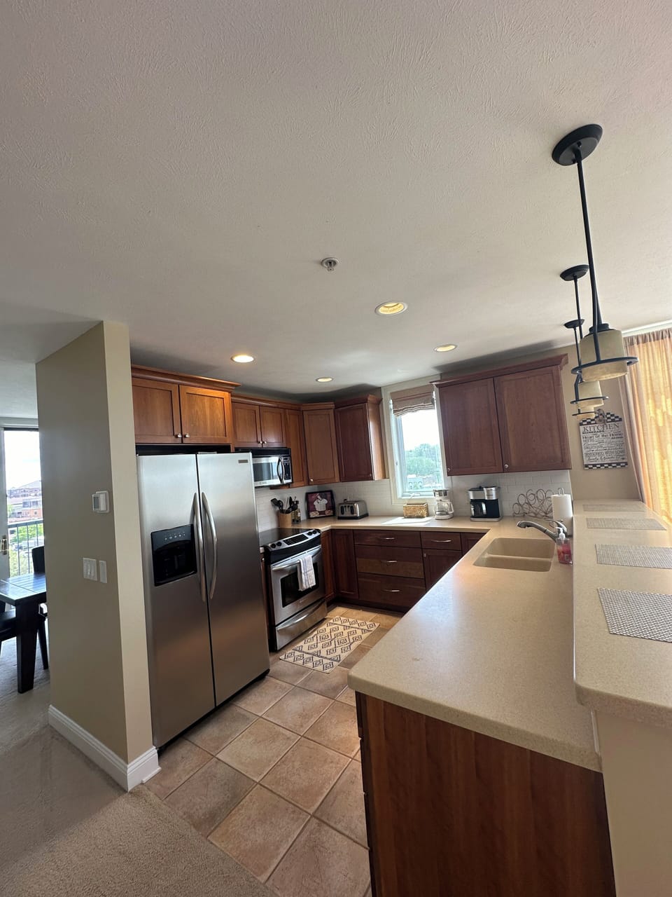 Top floor kitchen