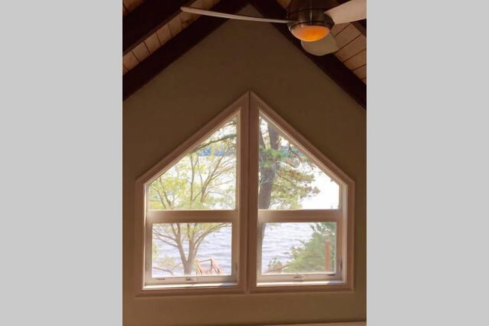Water views from the loft.