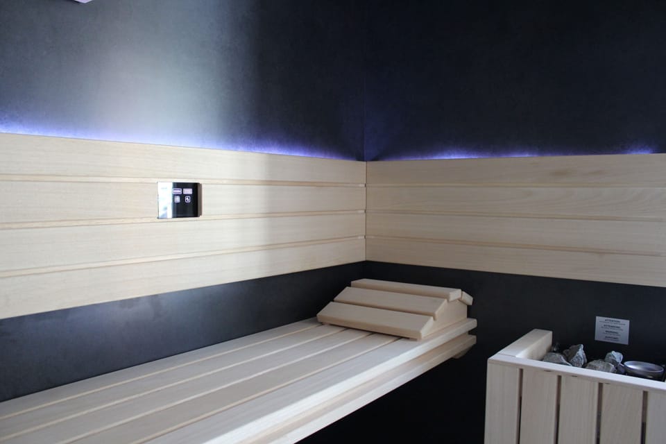 Luxury Suite, 1 King Bed, Jetted Tub | Bathroom | Shower, jetted tub, rainfall showerhead, designer toiletries