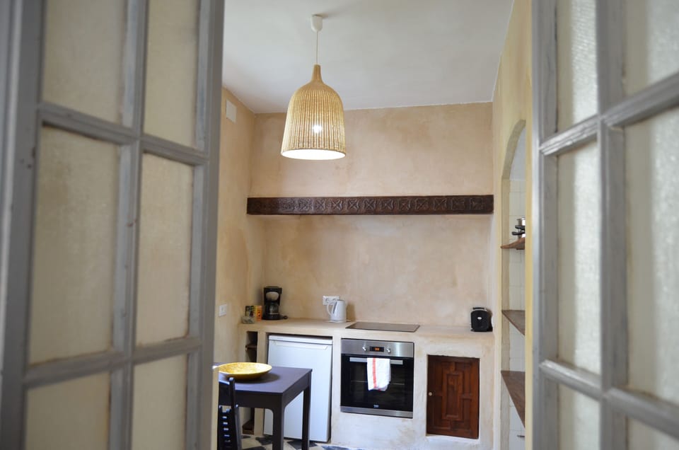 Basic Apartment, 2 Bedrooms | Private kitchen | Full-size fridge, oven, espresso maker, coffee/tea maker