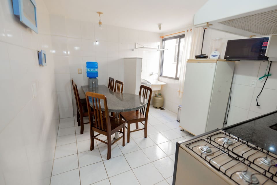 Family Apartment | Private kitchen | Fridge, microwave, oven, stovetop