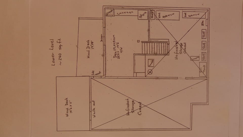 Floor Plan - Lower Level
