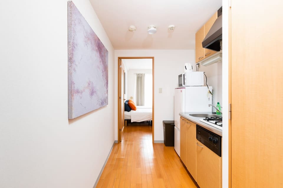 Studio | Private kitchen | Fridge, microwave