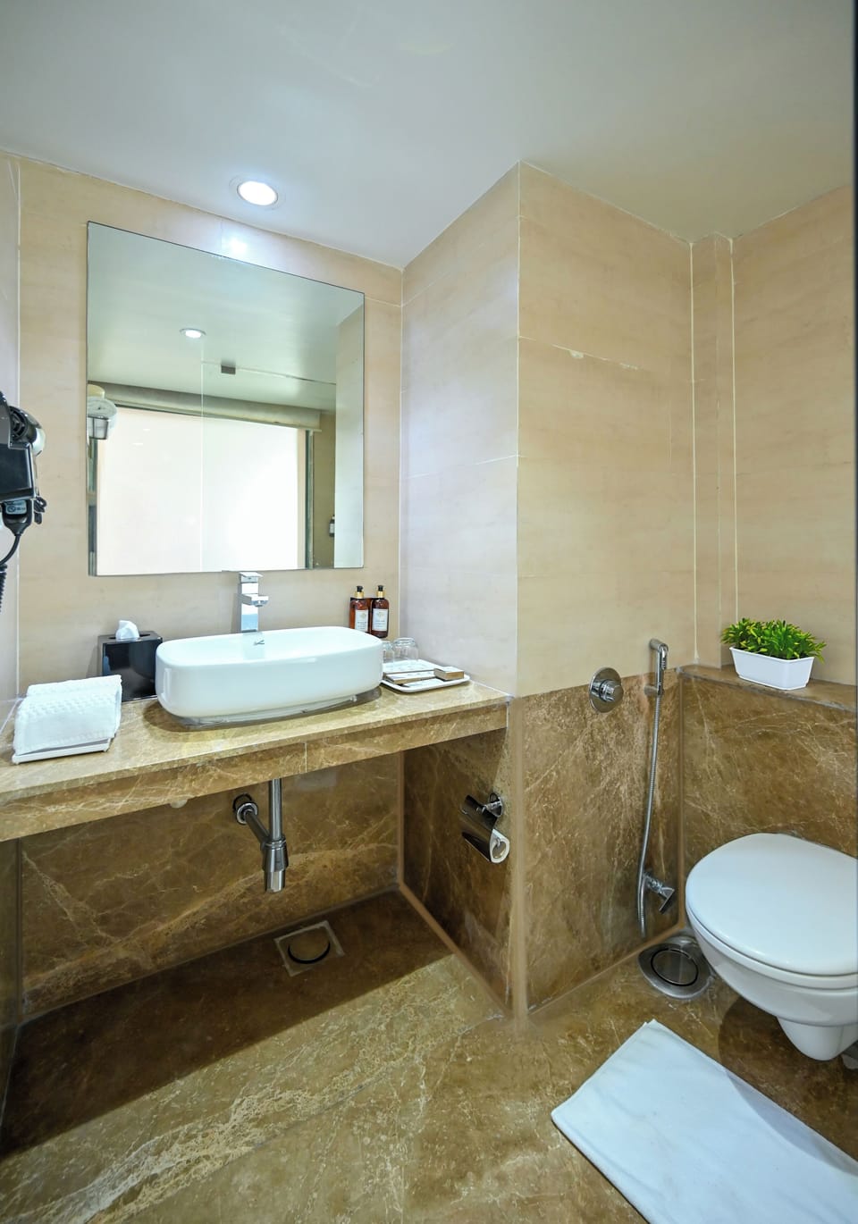 The Maharaja Suite | Bathroom | Shower, free toiletries, towels