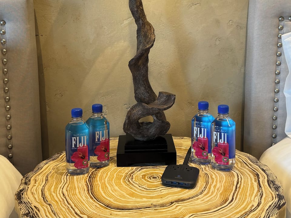 Fiji Water Welcome Gift for Every Honorable Guest
