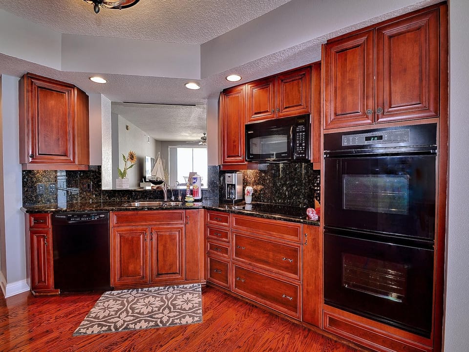 Create gourmet meals in this kitchen.