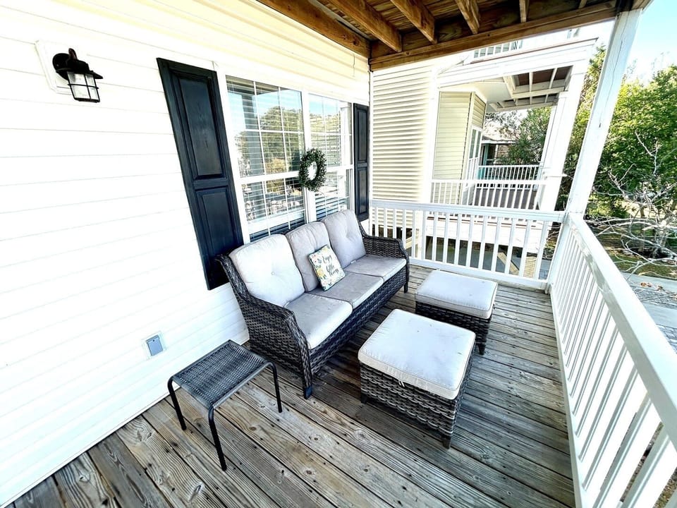 Architecture, Building, House, Porch, Indoors
