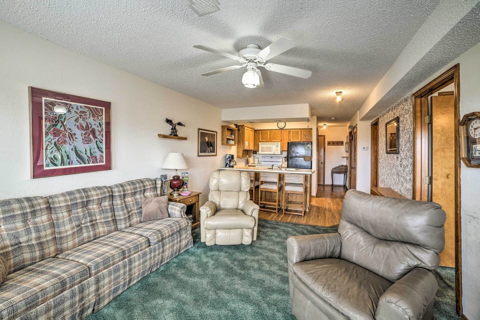 Living Area | Self Check-In