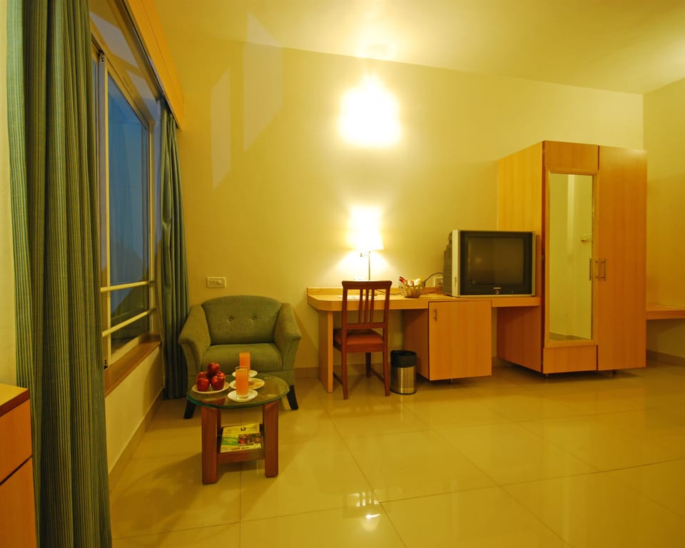 Executive Room, 1 Double or 2 Twin Beds | Living area | 29-inch TV with cable channels