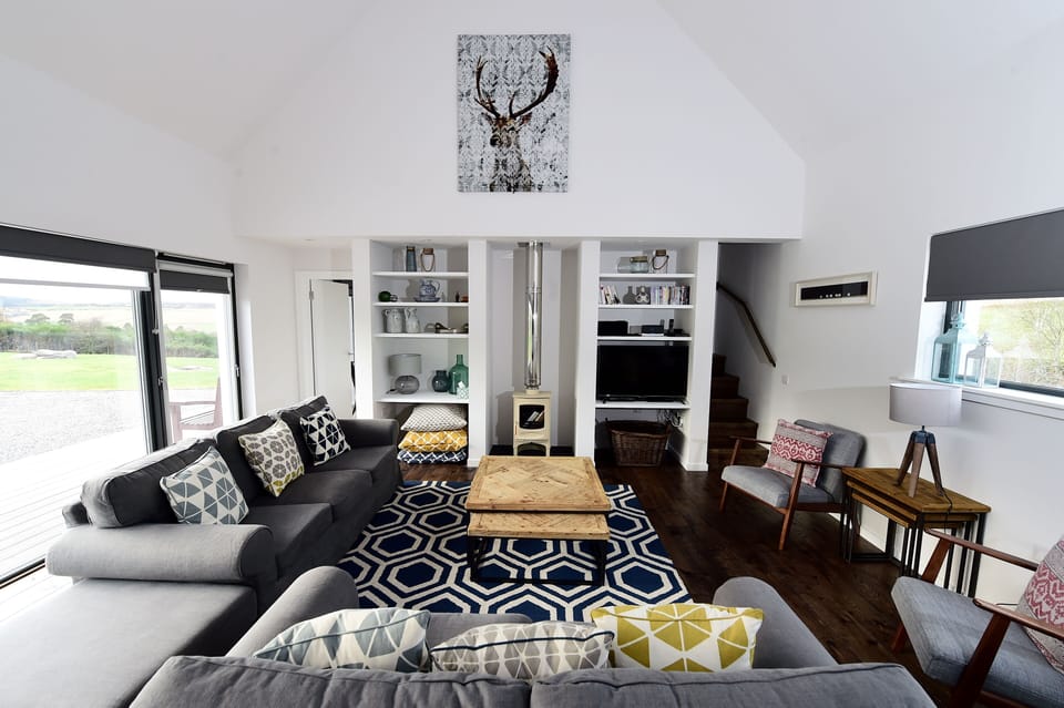 Open-plan living area.